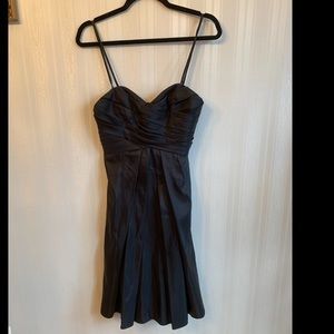 WTOO by watters &watter black‎ heart cocktail dress